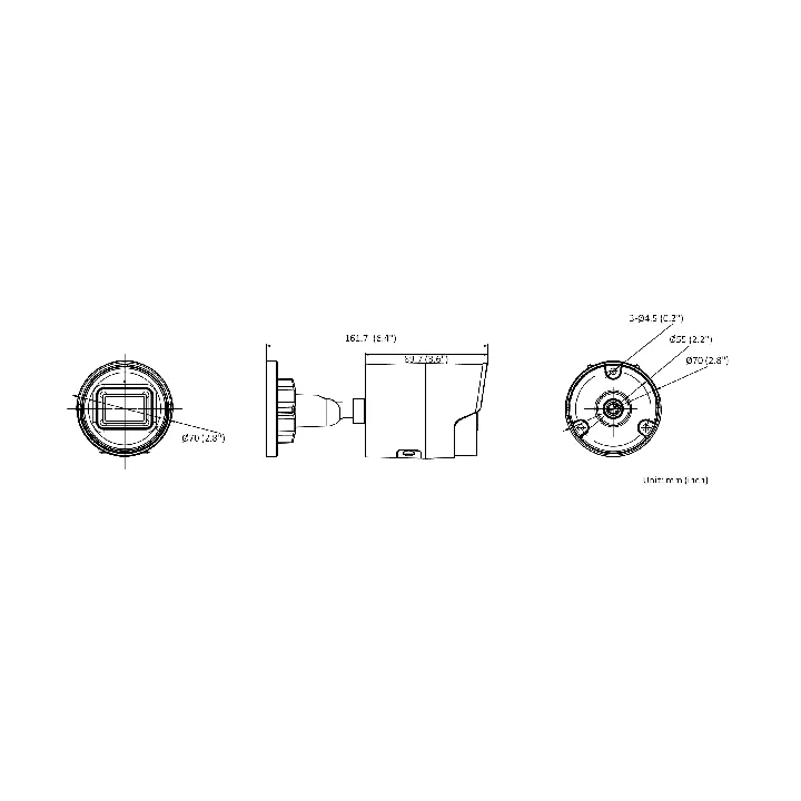 Ds-2Cd2043G2-I Caméra Bullet Ip,4Mp,4Mm,Ir40M,Ip67,Poe,H265+