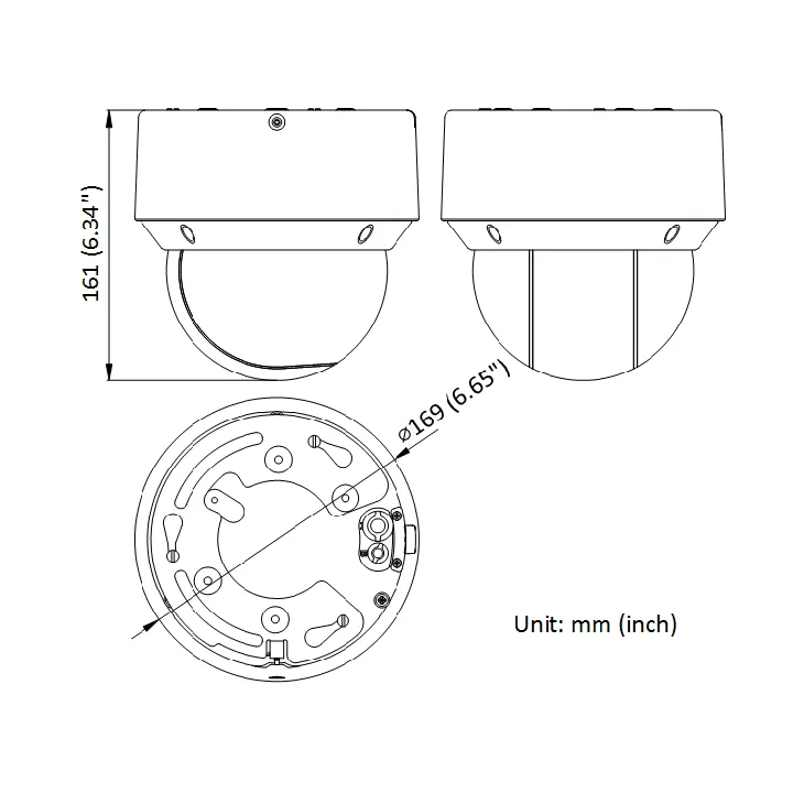 Ds-2De4A425Iwg-Eo-Std Caméra Dome,4Mp,120Db,Ir50M,350°/S,I/O2/2,Ip66