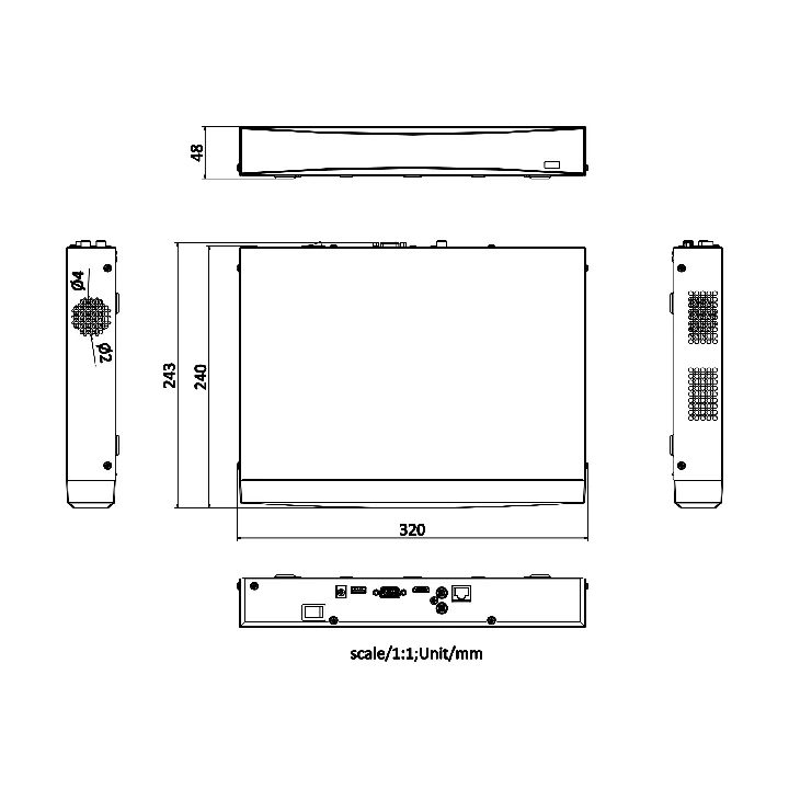 Ds-7608Nxi-K1D Enregistreur Nvr Acusense 4K À 8 Canaux 1U De La Série K