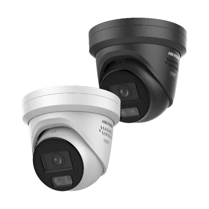 Ds-2Cd2347G3-Lis2Uy/Sl(2.8Mm) Caméra Turret Ip Fixe 4Mp Colorvu Hybride, Anti-Corrosion, Ir 30M