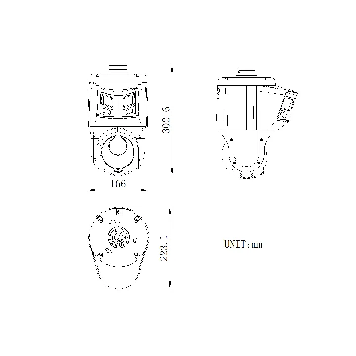 Ds-2Se4C425Mwg-E/26F0 Caméra 6 Mp,4 Mp, 21-30X, 51-100M, Poe+,12 Vdc,