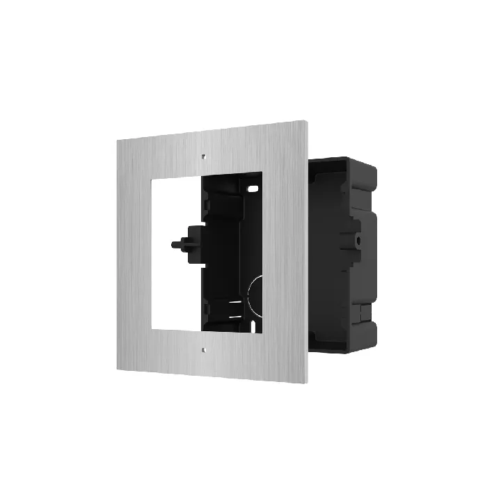 Ds-Kd-Acf1/S Module Bracket For Intercom Indoor And Outdoor Use, Stainless Steel, Plastic Gang Box