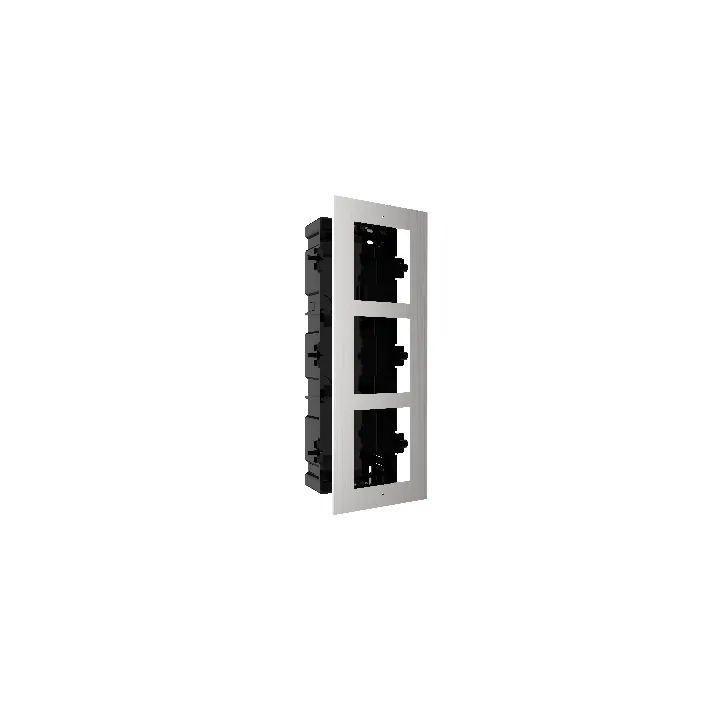 Ds-Kd-Acf3/S Support 3 Modules Interphone Intérieur Et Extérieur, Acier Inoxydable, Boîte De Jonction