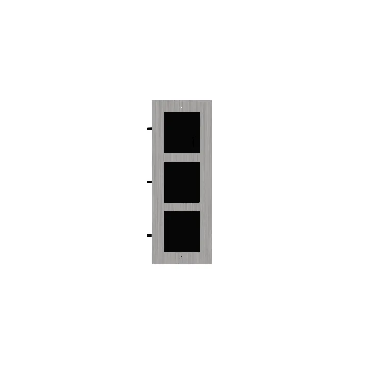 Ds-Kd-Acf3/S Support 3 Modules Interphone Intérieur Et Extérieur, Acier Inoxydable, Boîte De Jonction