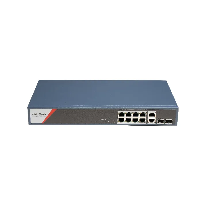 Ds-3E1512Hp-Si-8P2T2F Commutateur Poe Intelligent À 8 Ports Gigabit Smart Managed