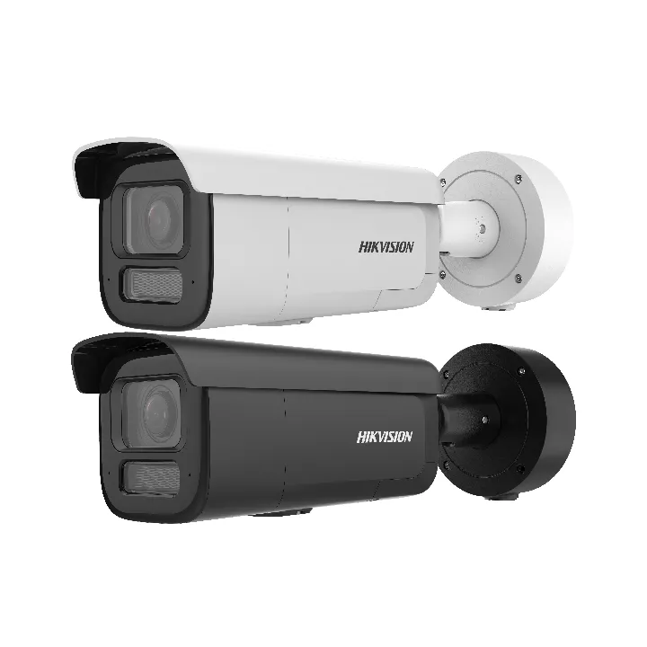 Ds-2Cd2646G2H-Izs2U/Sl(2.8-12Mm)/Ef Caméra Bullet Ip Varifocale 4Mp Smart Hybrid Light, Ir 60M