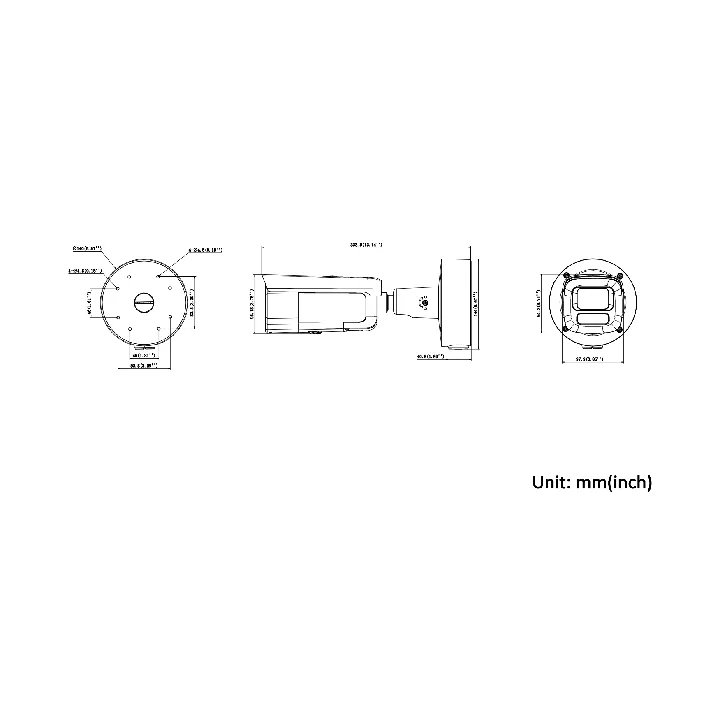 Ds-2Cd2646G2H-Izs2U/Sl(2.8-12Mm)/Ef Caméra Bullet Ip Varifocale 4Mp Smart Hybrid Light, Ir 60M