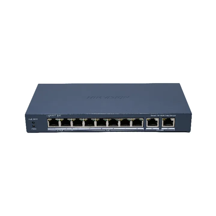 Ds-3E1310Hp-Ei(B) Switch 8 Port Fast Ethernet Smart Poe