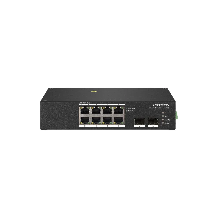 Ds-3T0510Hp6-12 Switch Unmanaged Gigabit Ethernet (10/100/1000) Poe Black