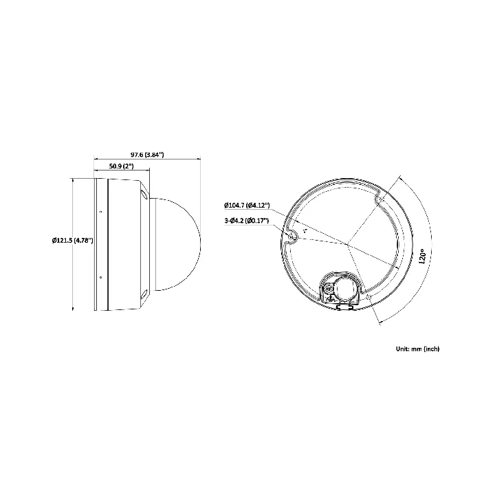Ds-2Cd2743G2-Lizs2U(2.8-12Mm) Camera 4 Mp Acusense Smart Hybrid Light Motorized Varifocal Dome
