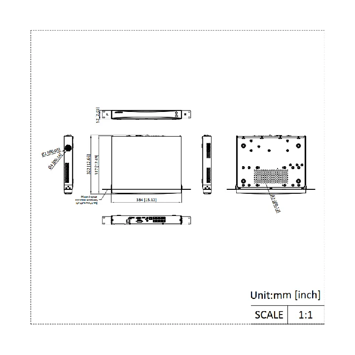 Ds-7608Nxi-K2/8P/Vpro Enregistreur 8-Ch,2,8-Ch,12-Ch@1080P,Hdmi,Vga