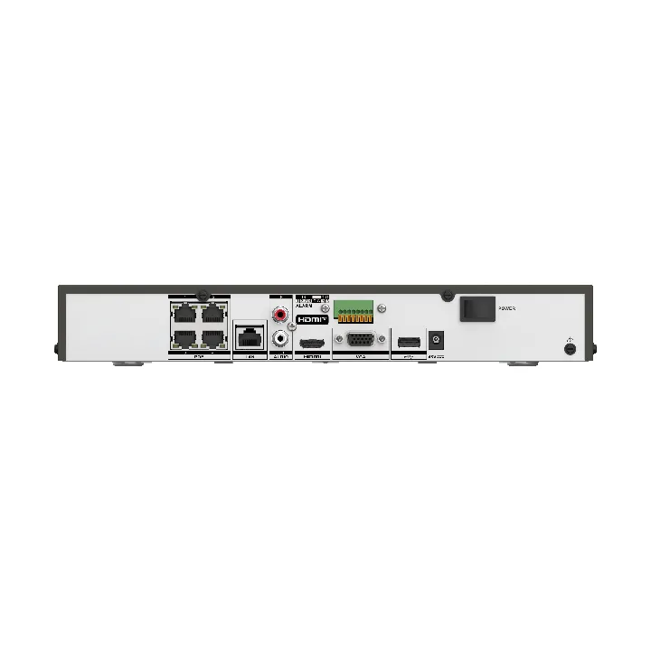 Ds-7604Nxi-K1/4P/Vpro Enregistreur Nvr 4-Ch,1,4-Ch,12-Ch@1080P,Hdmi,Vga