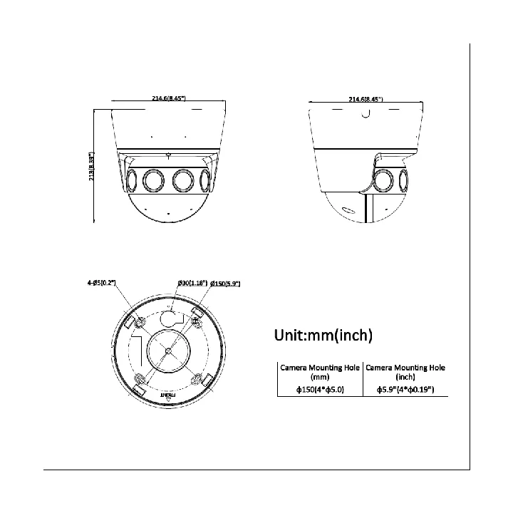 DS-2CD6944G1-IHSUY(2.8mm) Turret,16 MP,Fixed Lens,Darkfighter,0-