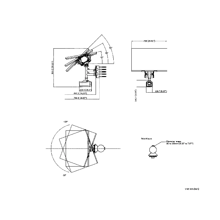 DS-2XS6A46G1/P-IZS/C36S80(8-32mm) Bullet, 4 MP, Motorized Varifo