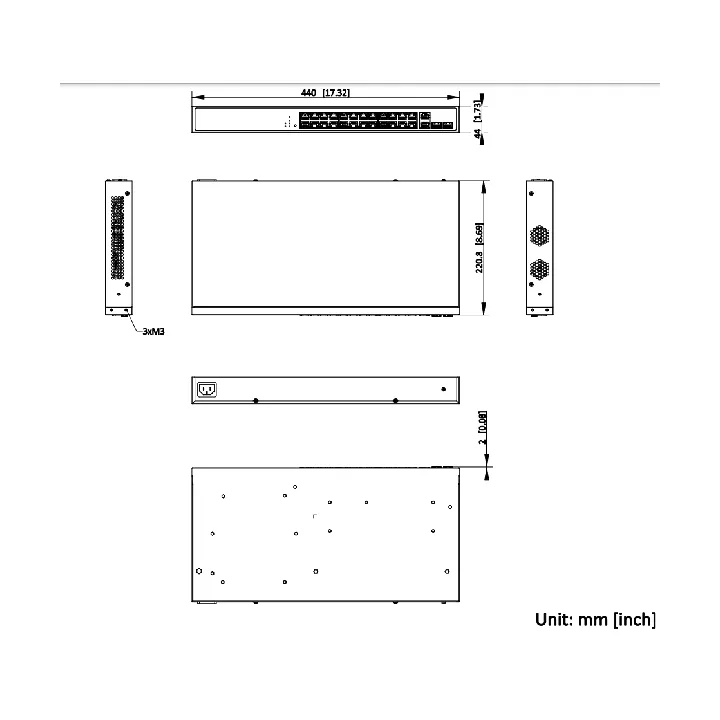 DS-3E1528HP-SI-24P2T2F:24,Gigabit,GE RJ45,GE SFP,24,802.3af/at/b