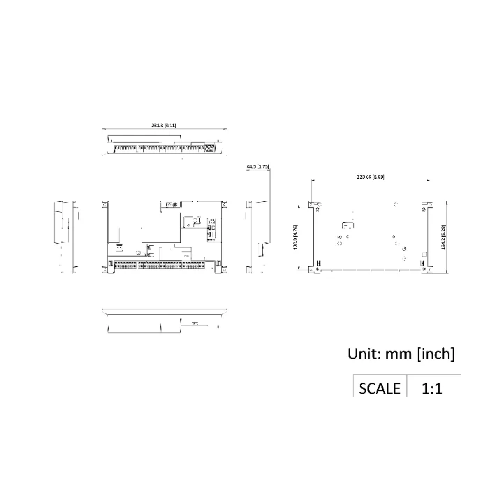 Ds-Pa502-128(O-Std) Carte Seule Centrale Ax Hybrid Pro, 128 Zones, 128 Sorties