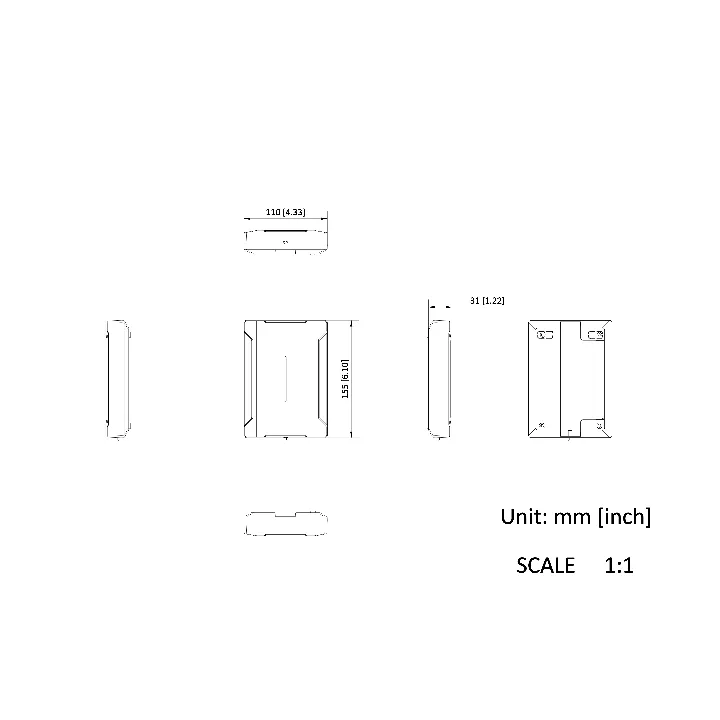 Ds-Pm501Z8T4I/O Module D`Extension Bus 8 Entrées 4 Sorties Pour Centrale Ax Hybride Pro