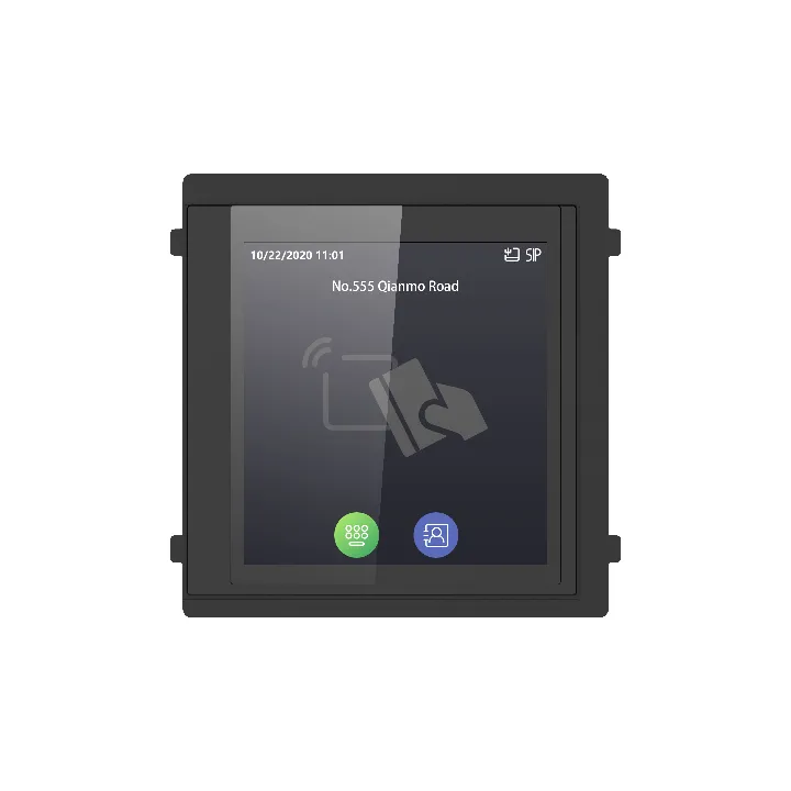 Ds-Kd-Tdm Module D'Affichage Tactile Écran Tactile De 4" Pour Interphone Lecteur Mifare