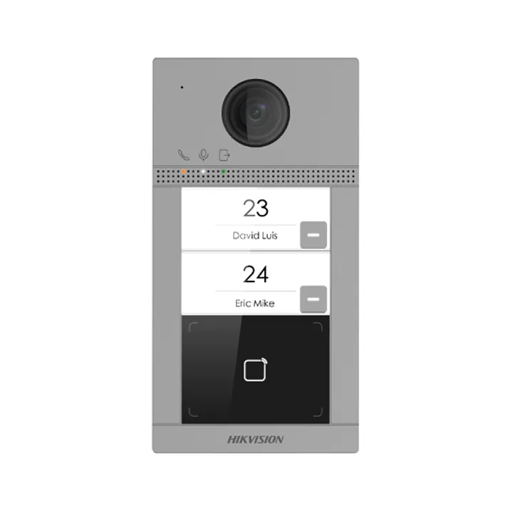 Ds-Kv8213-Wme1Co-Std/Europe Bv Platine De Rue Villa En Métal À 2 Boutons