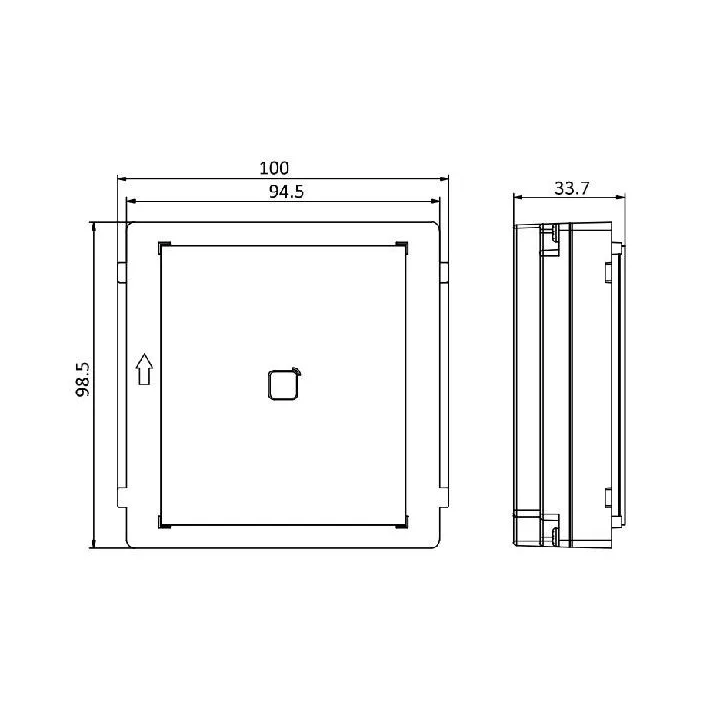 Module Lecteur De Carte Mifare 1 Pour Platine Modulaire – Série Kd8 Pro