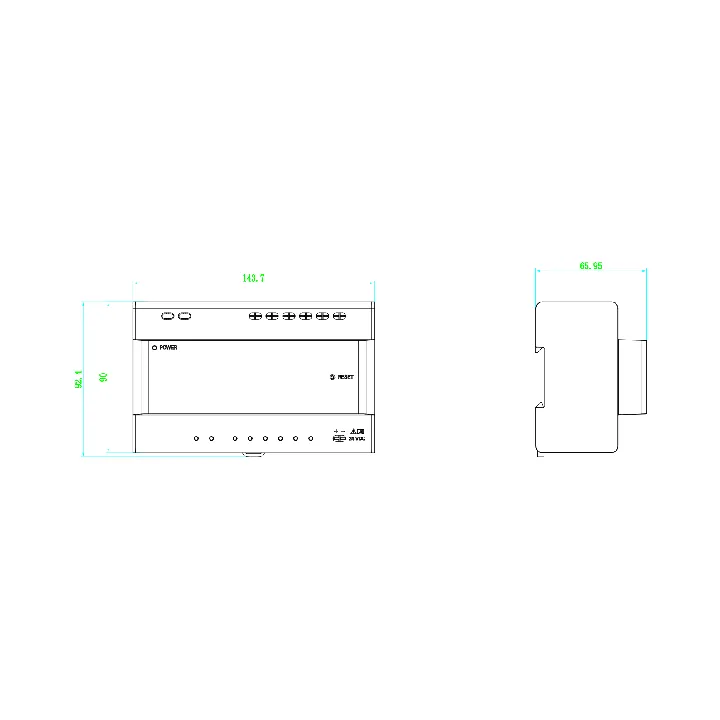 Ds-Kad7060Ey Distributeur Hd 2 Fils,Apartment