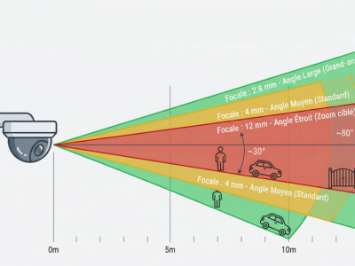 Focale de caméra : Comment choisir entre 2.8mm, 4mm et 12mm ?